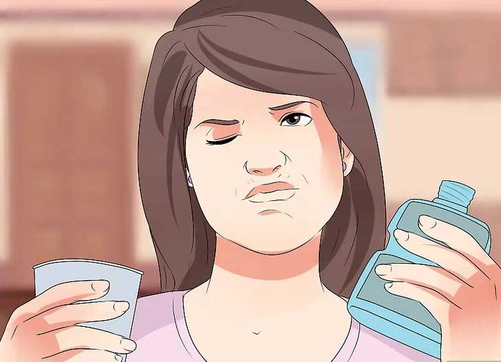 از دهانشویه ضدعفونیکننده استفاده کنید